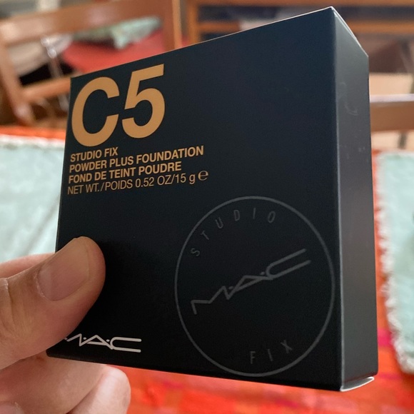 3/pack MAC C5 Studio Fix Powder Plus Foundation Net weight 0.52OZ/15g B62 - Picture 9 of 14